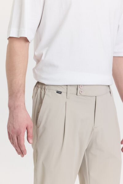 ÇİFT DÜĞME DETAYLI JOGGER FİT PANTOLON