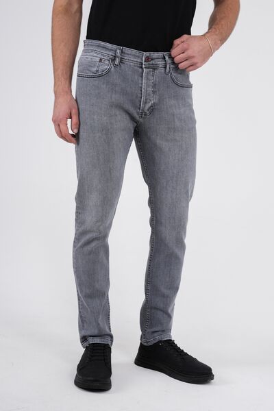 İNTEGRAL GRİ SLİM FİT KOT PANTOLON