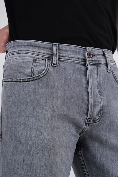 İNTEGRAL GRİ SLİM FİT KOT PANTOLON